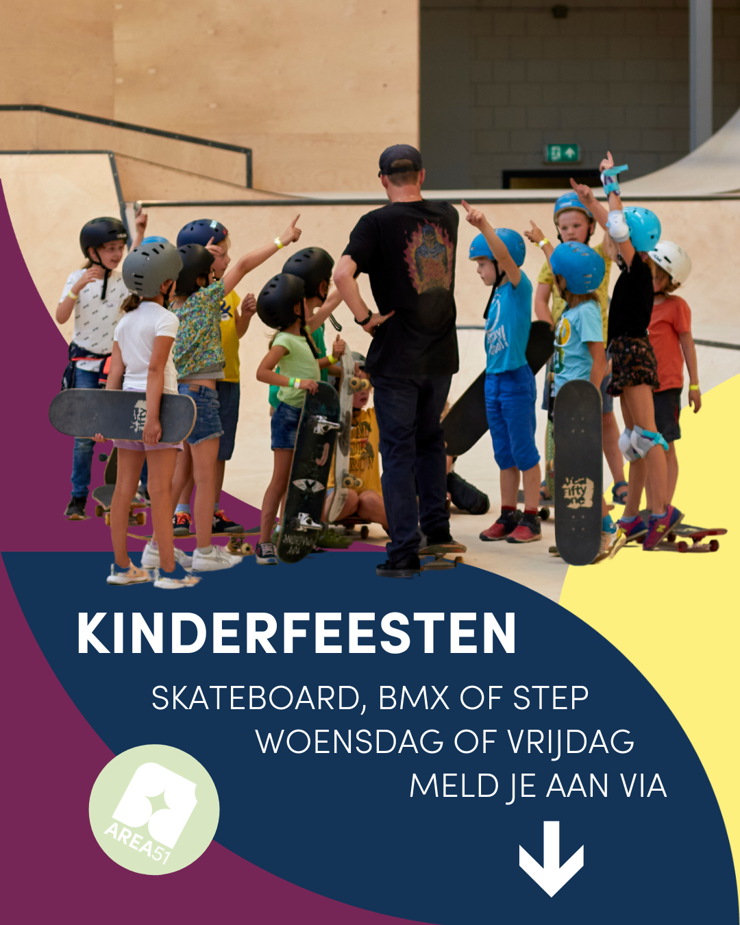 Area 51 kinderfeesten website echt